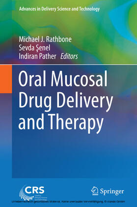 Rathbone / Senel / Pather | Oral Mucosal Drug Delivery and Therapy | E-Book | sack.de