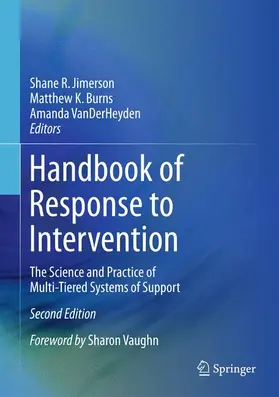 Jimerson / Burns / VanDerHeyden |  Handbook of Response to Intervention | Buch |  Sack Fachmedien