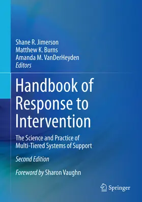 Jimerson / Burns / VanDerHeyden |  Handbook of Response to Intervention | eBook | Sack Fachmedien