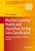 Suthaharan |  Machine Learning Models and Algorithms for Big Data Classification | eBook | Sack Fachmedien
