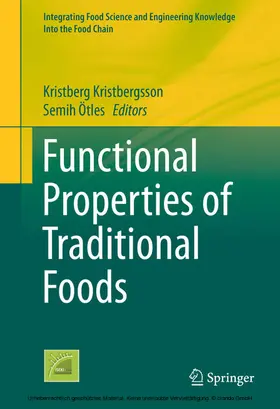 Kristbergsson / Otles |  Functional Properties of Traditional Foods | eBook | Sack Fachmedien