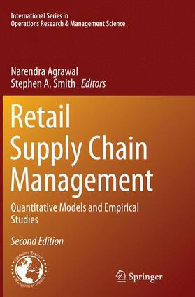 Smith / Agrawal |  Retail Supply Chain Management | Buch |  Sack Fachmedien