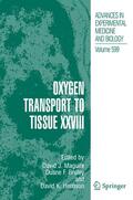 Bruley / Maguire |  Oxygen Transport to Tissue XXVIII | Buch |  Sack Fachmedien