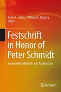 Horrace / Sickles |  Festschrift in Honor of Peter Schmidt | Buch |  Sack Fachmedien