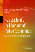 Sickles / Horrace |  Festschrift in Honor of Peter Schmidt | eBook | Sack Fachmedien