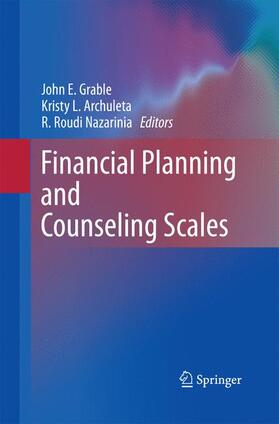 Grable / Nazarinia Roy / Archuleta |  Financial Planning and Counseling Scales | Buch |  Sack Fachmedien