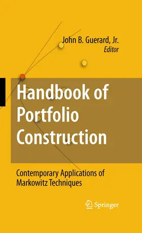 Guerard, Jr. | Handbook of Portfolio Construction | Buch | 978-1-4899-8302-2 | www.sack.de