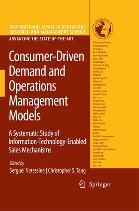 Tang / Netessine | Consumer-Driven Demand and Operations Management Models | Buch | 978-1-4899-8369-5 | sack.de