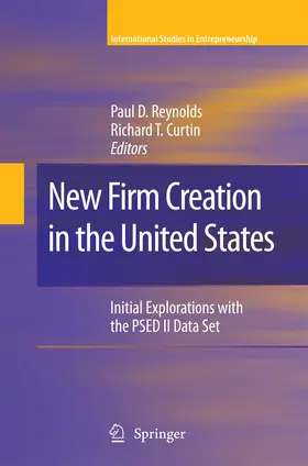Curtin / Reynolds |  New Firm Creation in the United States | Buch |  Sack Fachmedien