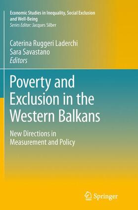 Savastano / Ruggeri Laderchi |  Poverty and Exclusion in the Western Balkans | Buch |  Sack Fachmedien
