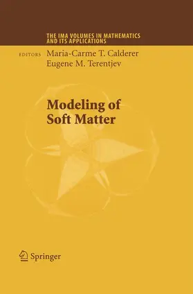 Terentjev / Calderer |  Modeling of Soft Matter | Buch |  Sack Fachmedien