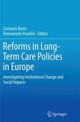 Pavolini / Ranci |  Reforms in Long-Term Care Policies in Europe | Buch |  Sack Fachmedien