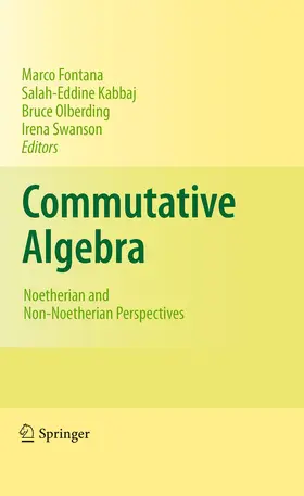 Fontana / Swanson / Kabbaj |  Commutative Algebra | Buch |  Sack Fachmedien