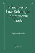Kouladis |  Principles of Law Relating to International Trade | Buch |  Sack Fachmedien