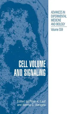 Lauf / Adragna |  Cell Volume and Signaling | Buch |  Sack Fachmedien