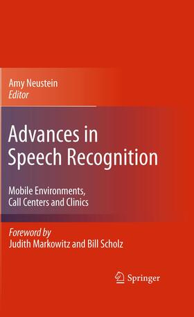Neustein | Advances in Speech Recognition | Buch | 978-1-4899-9123-2 | sack.de