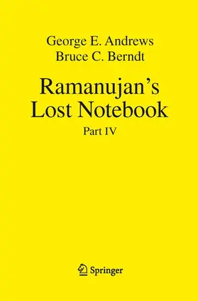 Berndt / Andrews |  Ramanujan's Lost Notebook | Buch |  Sack Fachmedien