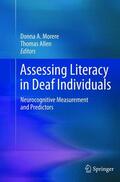 Allen / Morere |  Assessing Literacy in Deaf Individuals | Buch |  Sack Fachmedien