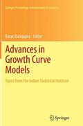 Dasgupta |  Advances in Growth Curve Models | Buch |  Sack Fachmedien