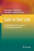 Pechan / Pongratz / Renn |  Safe or Not Safe | Buch |  Sack Fachmedien