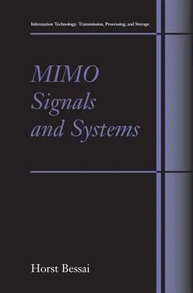 Bessai |  MIMO Signals and Systems | Buch |  Sack Fachmedien