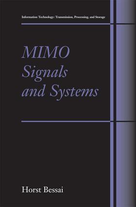 Bessai | MIMO Signals and Systems | Buch | 978-1-4899-9367-0 | sack.de