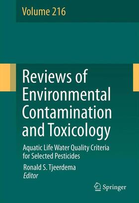 Tjeerdema |  Aquatic Life Water Quality Criteria for Selected Pesticides | Buch |  Sack Fachmedien