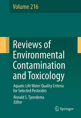 Tjeerdema |  Aquatic Life Water Quality Criteria for Selected Pesticides | Buch |  Sack Fachmedien