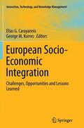 Korres / Carayannis |  European Socio-Economic Integration | Buch |  Sack Fachmedien