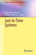Ríos-Solís / Rios |  Just-in-Time Systems | Buch |  Sack Fachmedien