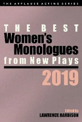 Harbison |  The Best Women's Monologues from New Plays, 2019 | eBook | Sack Fachmedien