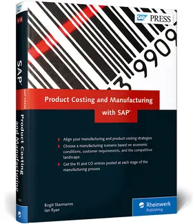Ryan / Starmanns |  Product Costing and Manufacturing with SAP | Buch |  Sack Fachmedien