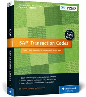 Krishnamoorthy / Murray / Reynolds |  SAP Transaction Codes | Buch |  Sack Fachmedien