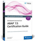 Asthana / Haslam |  ABAP 7.5 Certification Guide | Buch |  Sack Fachmedien