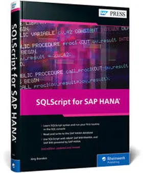 Brandeis |  Sqlscript for SAP Hana | Buch |  Sack Fachmedien