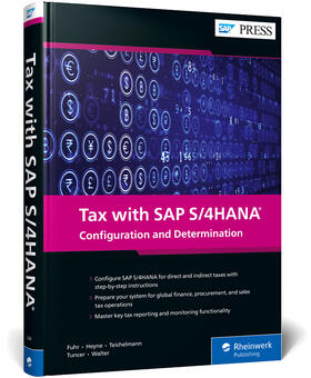 Fuhr / Heyne / Teichelmann |  Tax with SAP S/4HANA | Buch |  Sack Fachmedien