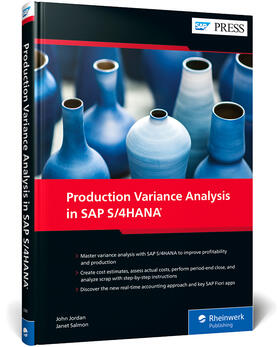 Jordan / Salmon |  Production Variance Analysis in SAP S/4HANA | Buch |  Sack Fachmedien
