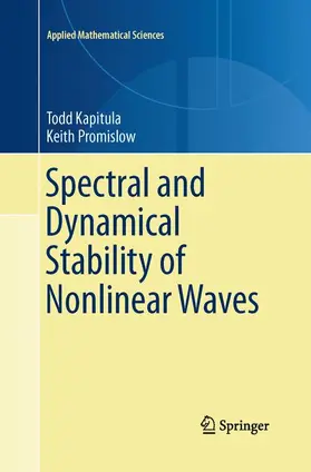Promislow / Kapitula |  Spectral and Dynamical Stability of Nonlinear Waves | Buch |  Sack Fachmedien
