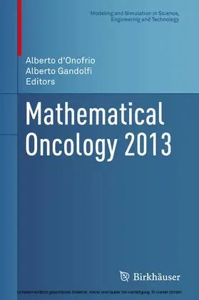 d'Onofrio / Gandolfi | Mathematical Oncology 2013 | E-Book | sack.de