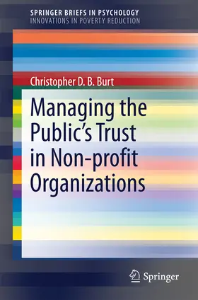 Burt | Managing the Public's Trust in Non-profit Organizations | E-Book | sack.de