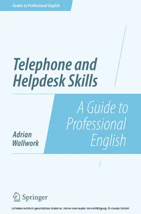 Wallwork |  Telephone and Helpdesk Skills | eBook | Sack Fachmedien