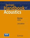 Rossing |  Springer Handbook of Acoustics | Buch |  Sack Fachmedien