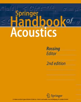 Rossing / Hartmann / Campbell | Springer Handbook of Acoustics | E-Book | sack.de