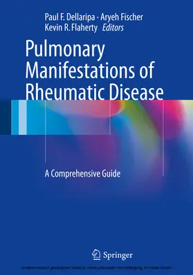 Dellaripa / Fischer / Flaherty |  Pulmonary Manifestations of Rheumatic Disease | eBook | Sack Fachmedien