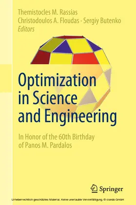 Rassias / Floudas / Butenko | Optimization in Science and Engineering | E-Book | sack.de