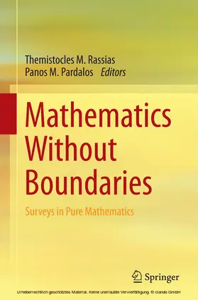 Rassias / Pardalos | Mathematics Without Boundaries | E-Book | www.sack.de