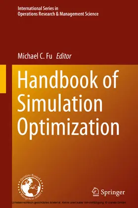 Fu |  Handbook of Simulation Optimization | eBook | Sack Fachmedien