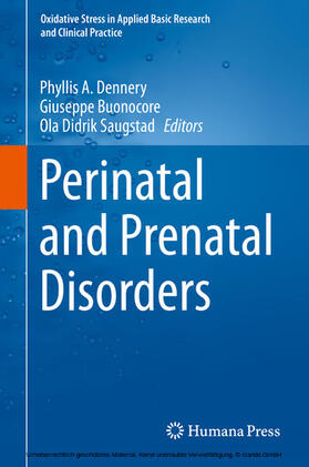 Dennery / Buonocore / Saugstad | Perinatal and Prenatal Disorders | E-Book | sack.de
