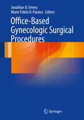 Emery / Paraiso |  Office-Based Gynecologic Surgical Procedures | eBook | Sack Fachmedien