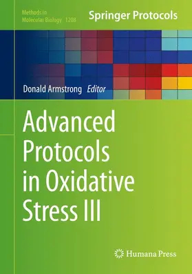 Armstrong |  Advanced Protocols in Oxidative Stress III | Buch |  Sack Fachmedien